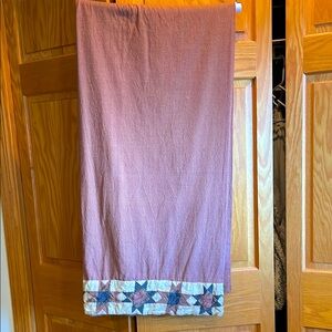 Primitive Country Shower Curtain Panel 72”x72”